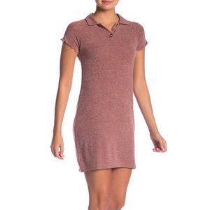 Good Luck Gem Knit Polo Dress